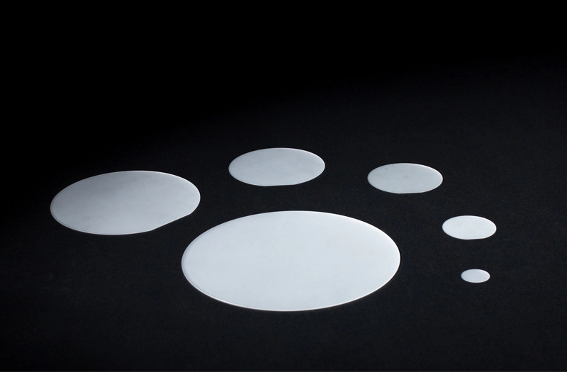 4Inch Customized A Axis Sapphire Wafers For Epitaxial Growth 430um SSP DSP