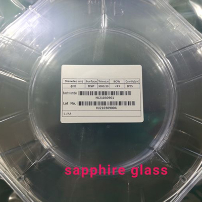 Custom EPI-Ready DSP SSP Sapphire Substrate Wafers 4inch 6inch 8inch 12inch